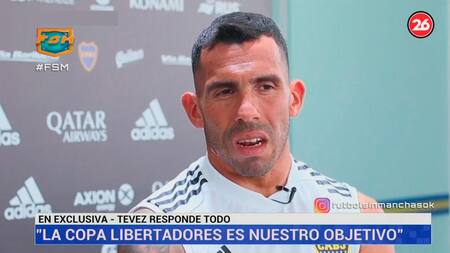 Carlos Tevez, Boca, CANAL 26