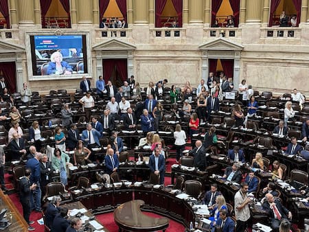 Debate de la reforma laboral en la Cámara de Diputados.