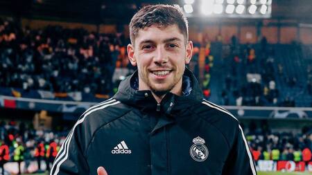 Federico Valverde. Foto: Instagram @fedevalverde.