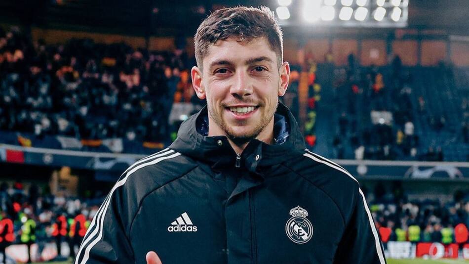 Federico Valverde. Foto: Instagram @fedevalverde.