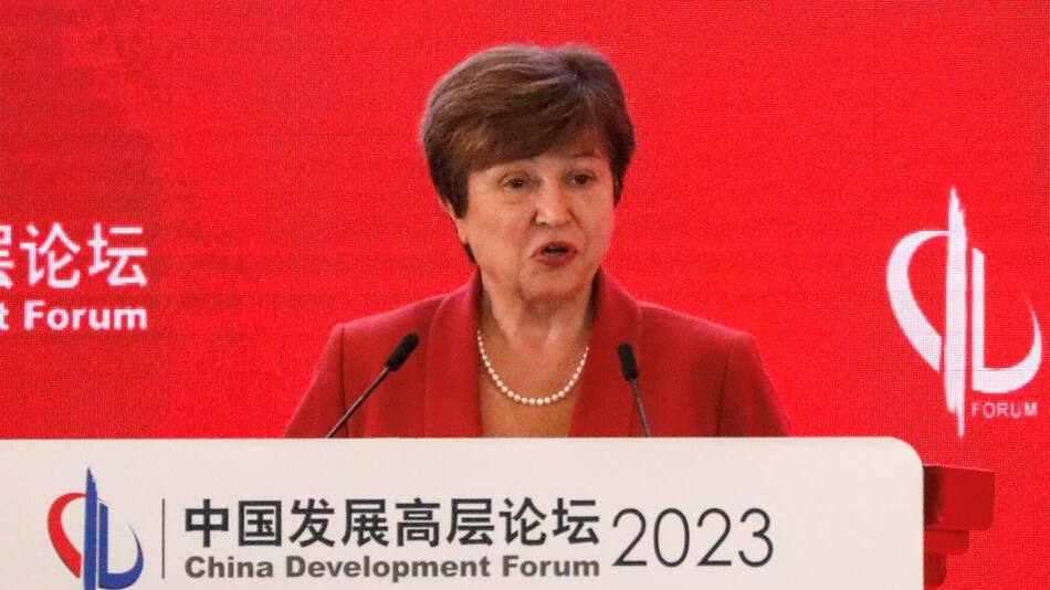 Kristalina Giorgieva, directora del FMI. Foto: Reuters.
