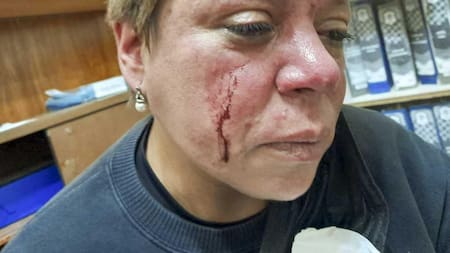 Inspectora agredida en La Plata