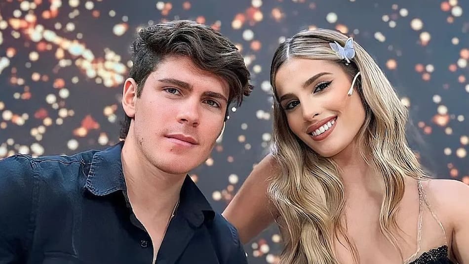 Marcos Ginocchio y Julieta Poggio. Foto: Instagram.