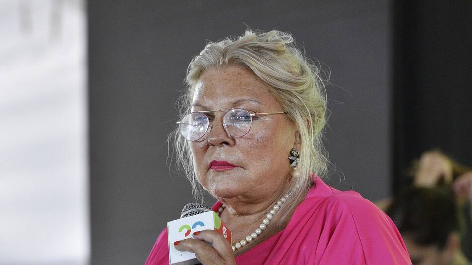 Elisa Carrió, Coalición Cívica. Foto: NA.