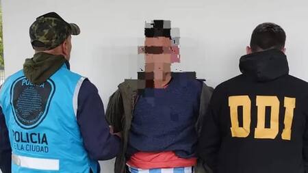 Sospechoso de violar a una mujer en la Reserva. Foto: Policía Federal