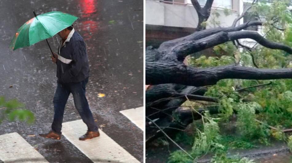Temporal en Buenos Aires