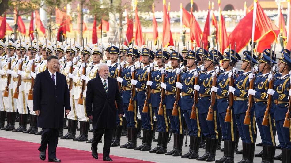 Lula y Xi Jinping conversaron sobre el conflicto en Ucrania. Foto: EFE.