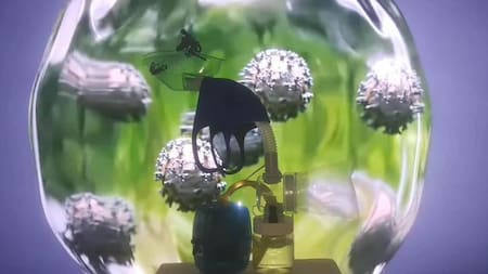 Respirador Barbijo Hidráulico Multipropósito, invento argentino