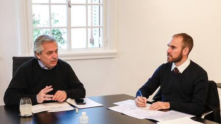 Alberto Fernández y Martín Guzmán, AGENCIA NA