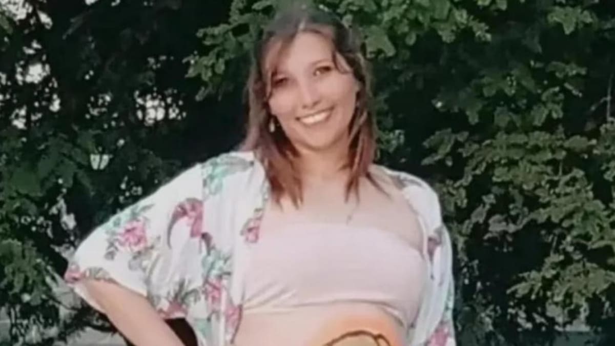 Natalia Resser, la madre que falleció junto en el parto junto a su hijo. Foto: NA.