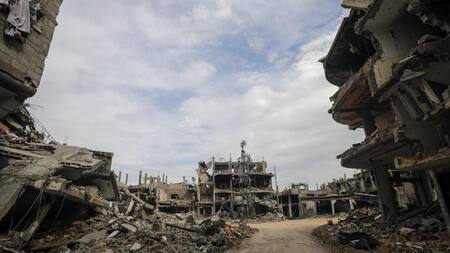 Guerra en Gaza. Foto: EFE