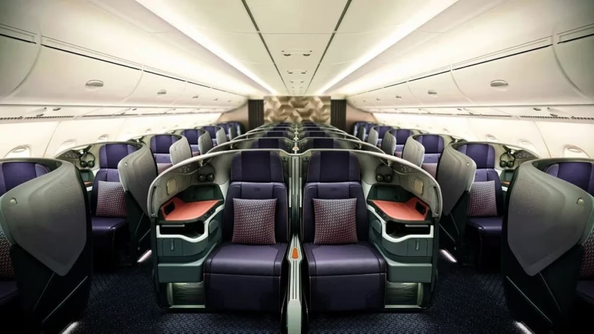 Así es la primera clase de Singapore Airlines. Foto: Singapore Airlines.