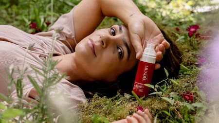 Agustina Cherri lanzó su línea de tratamiento facial.