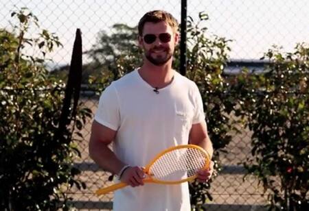 Chris Hemsworth mensaje a Del Potro