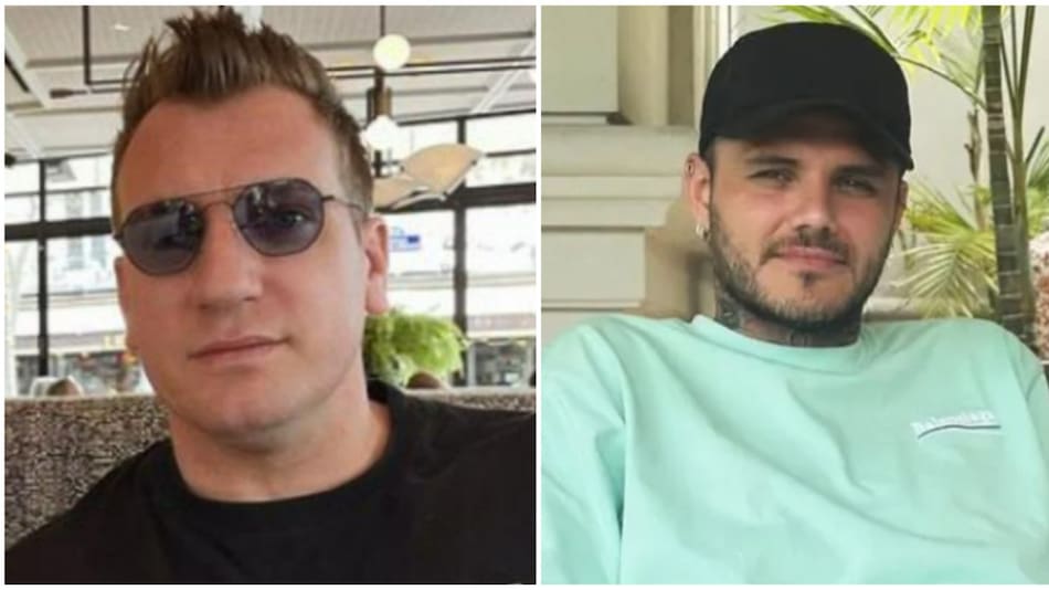 Maxi López y Mauro Icardi. Foto: Instagram.