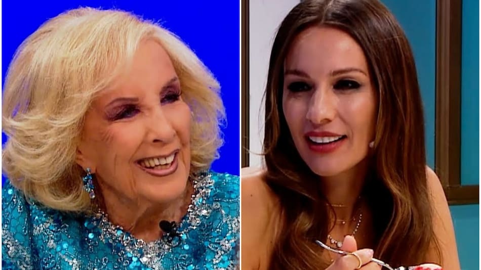 Mirtha Legrand y Pampita. Foto: eltrece.