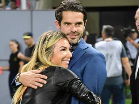 Gago y su novia Veronica Laffitte. Fuente: Instagram @vero_laffitteok