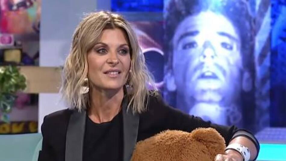 Eugenia Tobal en Los Mammones, programa de TV