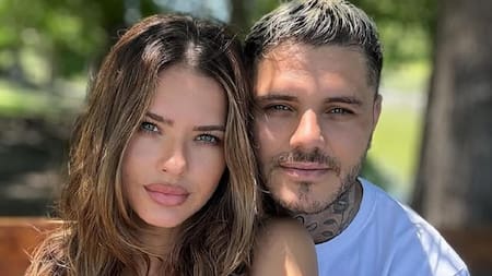 Mauro Icardi y Eugenia China Suárez. Foto: Instagram @mauroicardi