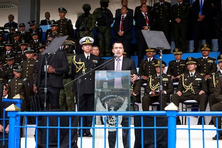 Daniel Noboa, presidente de Ecuador. Foto: Reuters.