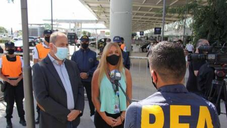 Directora nacional de Migraciones Florencia Carignano, NA