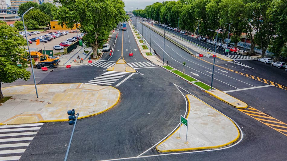Importante reapertura en una avenida porteña. Foto: GCBA