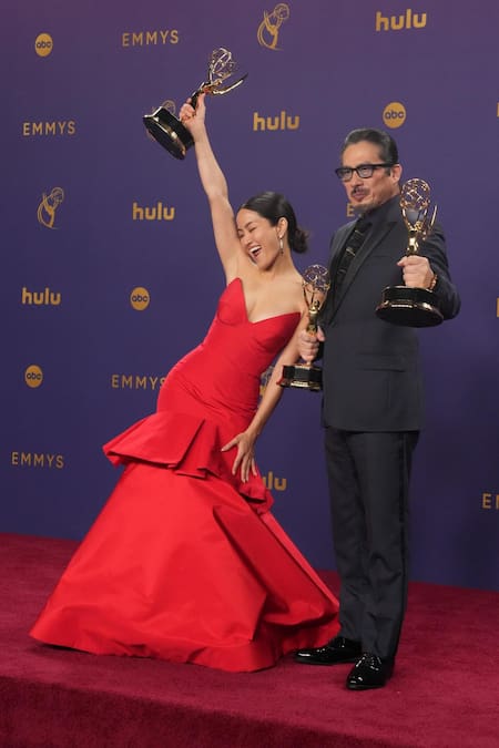 Actores de "Shogun". Foto: EFE.