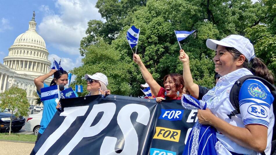 Estados Unidos extendió el Estatus de Protección Temporal. Foto: @Trends_sv