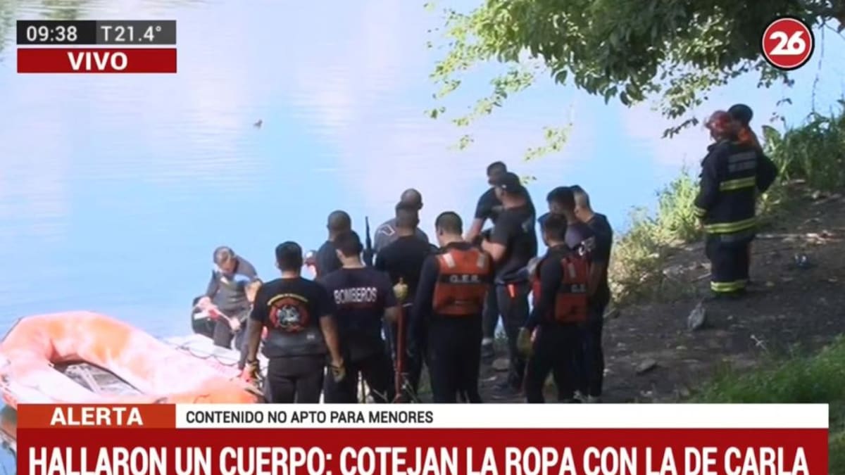 Hallaron un cuerpo en el Riachuelo