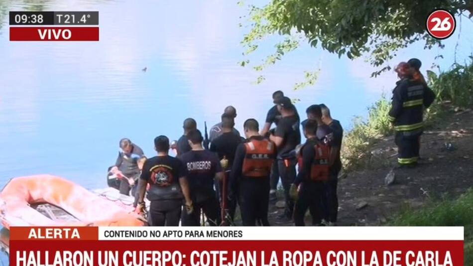 Hallaron un cuerpo en el Riachuelo