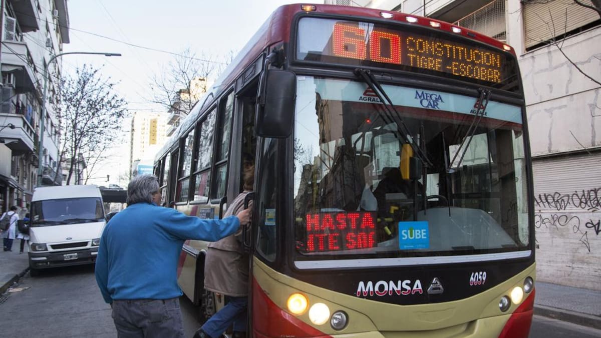 Colectivo, Línea 60, transporte público, NA