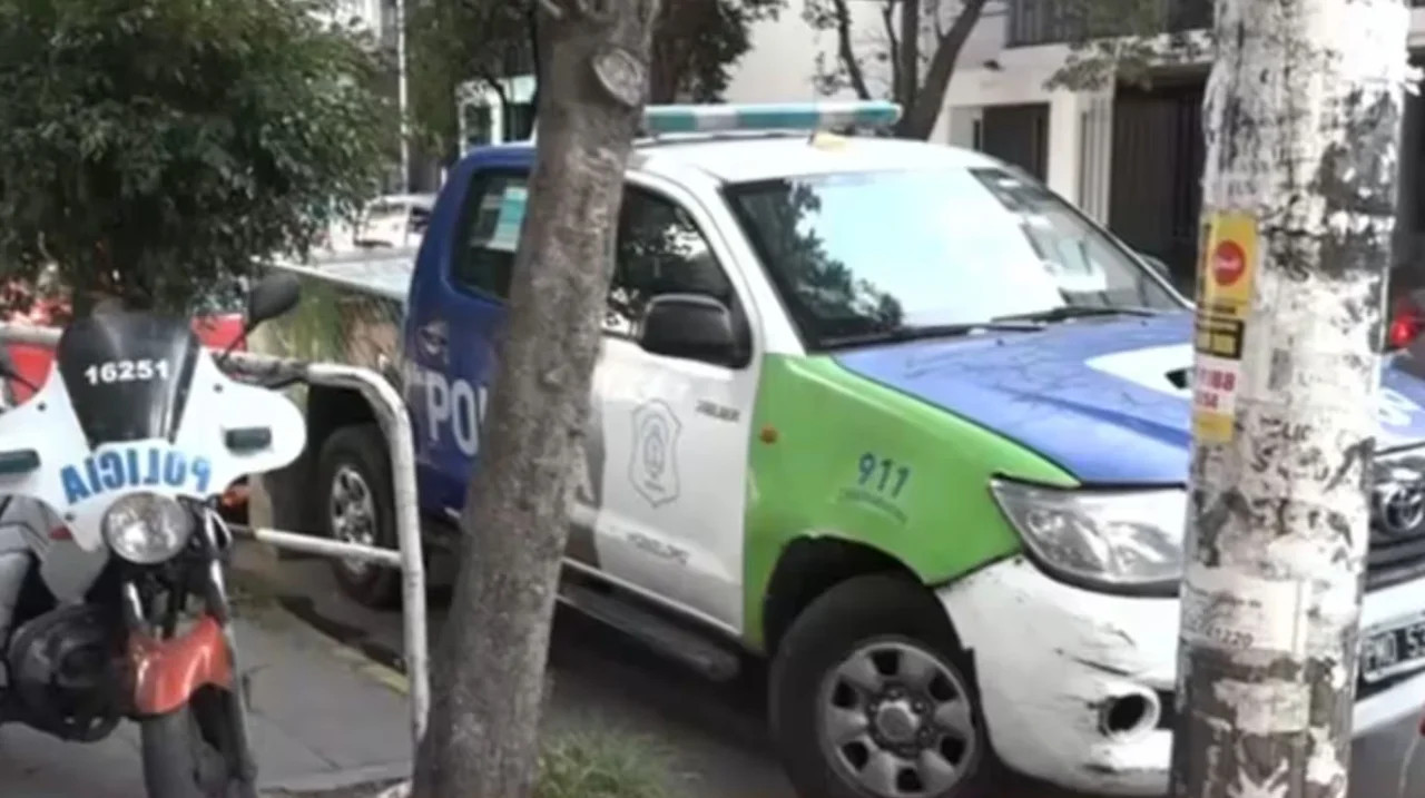 Policía de Lanús. Foto: NA.