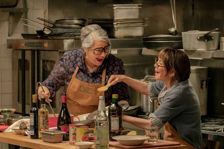 Nonnas, la película de Netflix que es furor. Foto: Netflix