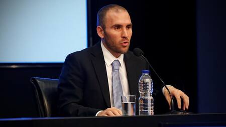 Conferencia de prensa de Martín Guzmán