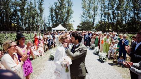 El casamiento entre Nicole Neumann y Manuel Urcera. Foto: Instagram @nikitaneumannoficial.