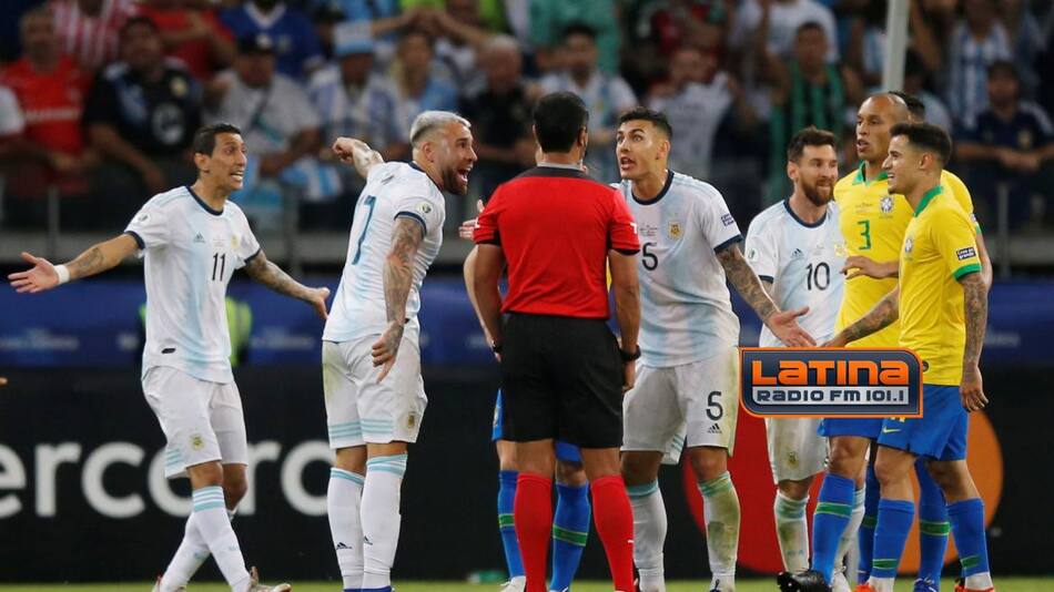Miguel Scime por fallos de Argentina - Brasil en Copa América (Radio Latina)