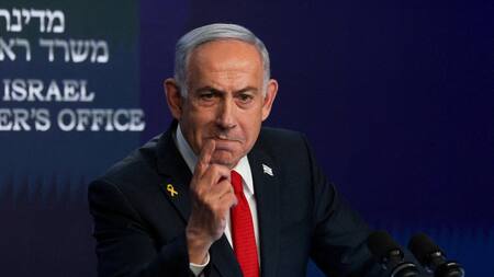 Benjamín Netanyahu, primer ministro de Israel. Foto: REUTERS/Ronen Zvulun.
