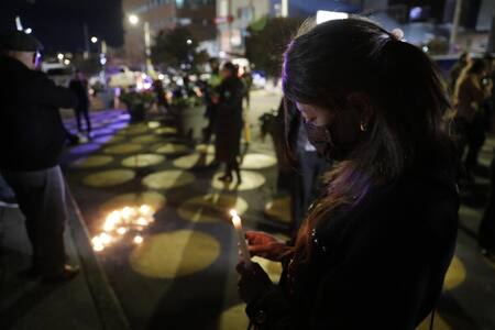 Atentado en Colombia, balearon al senador Miguel Uribe Turbay. EFE/ Mauricio Dueñas Castañeda