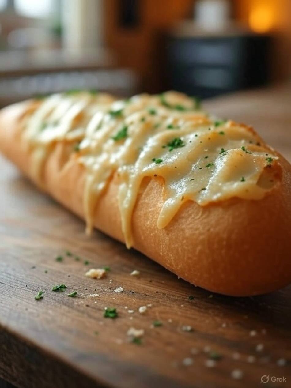 Pan de ajo. Foto: Grok.