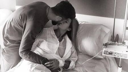 Ezequiel Garay y Tamara Gorro