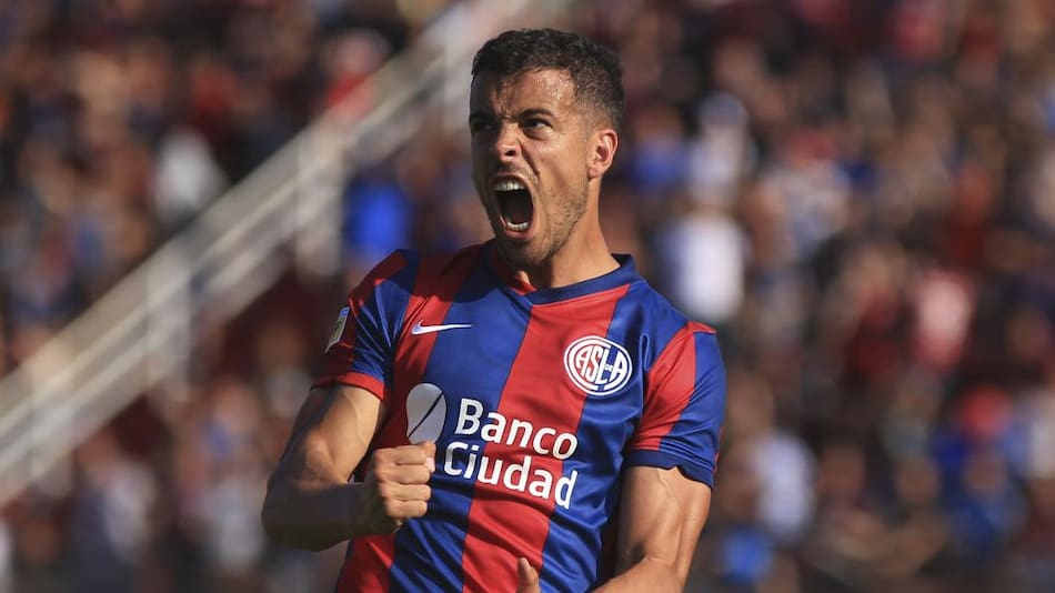 Festejo de San Lorenzo, fútbol argentino, NA