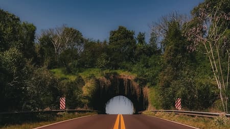 Ecoducto de la Ruta Nacional 101.