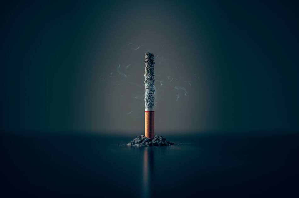 Cigarrillo, tabaco. Foto Unsplash.