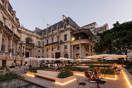 Restaurantes con jardines: Coque Madame Palacio Paz. Foto: Prensa