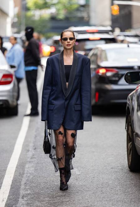 Faldas semitransparentes o translucidas. Foto Pinterest Vogue México