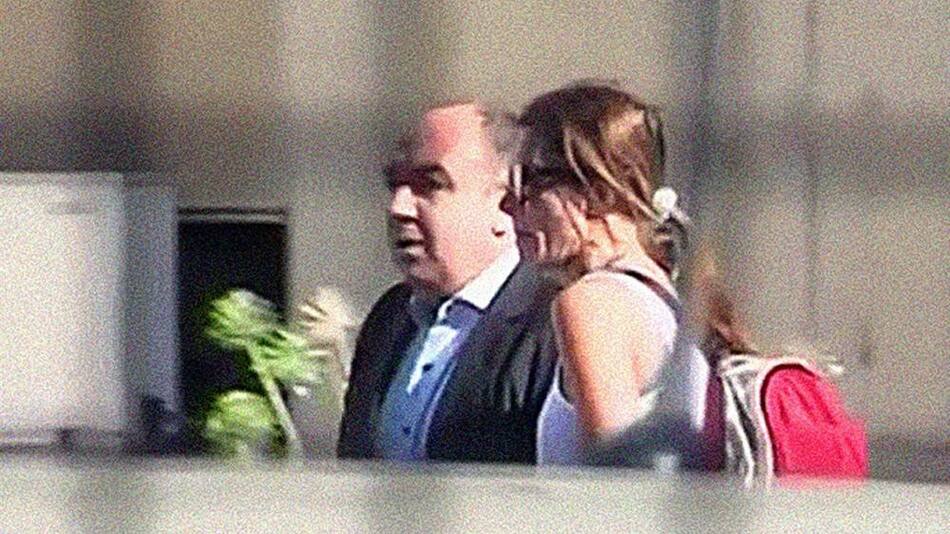 Natacha Jaitt y el abogado Diego Storto