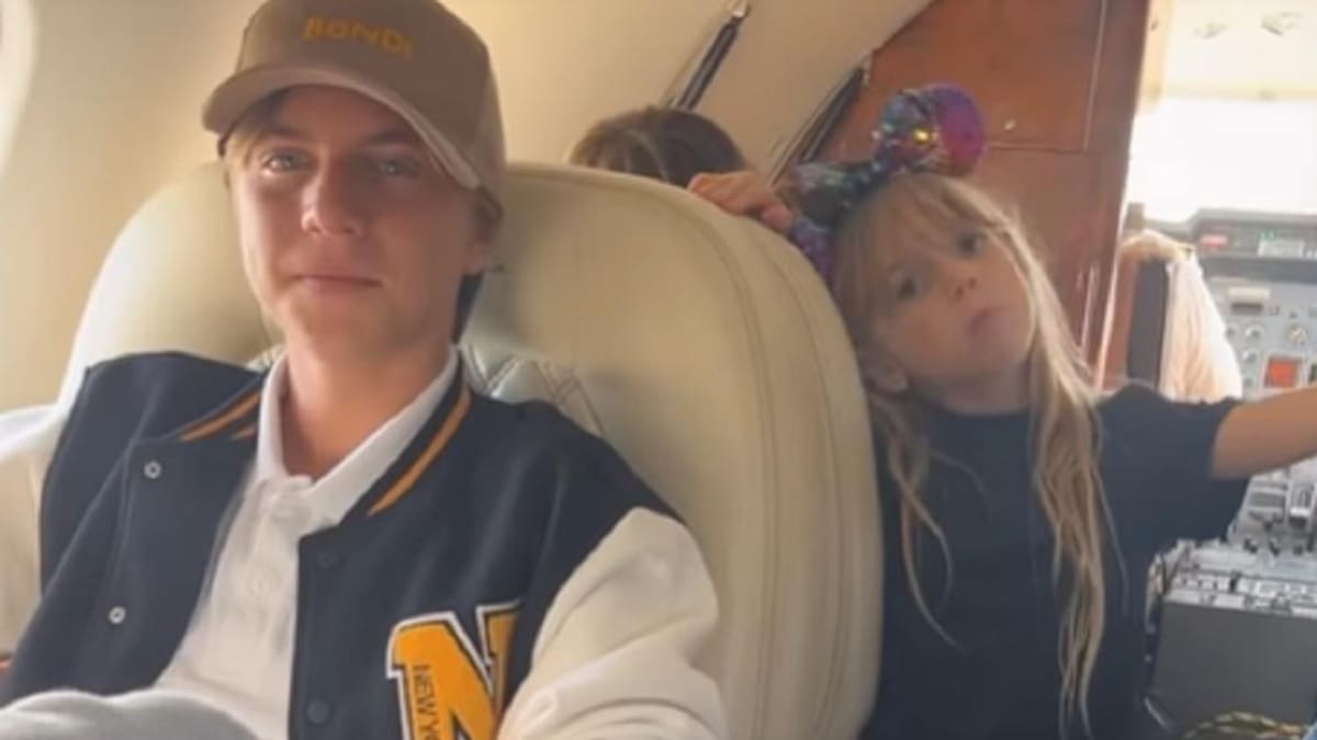 Los hijos de Wanda Nara. Foto. captura.