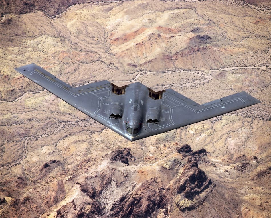 El B-2 Spirit es un bombardero estratégico de largo alcance. Foto: Wikipedia.