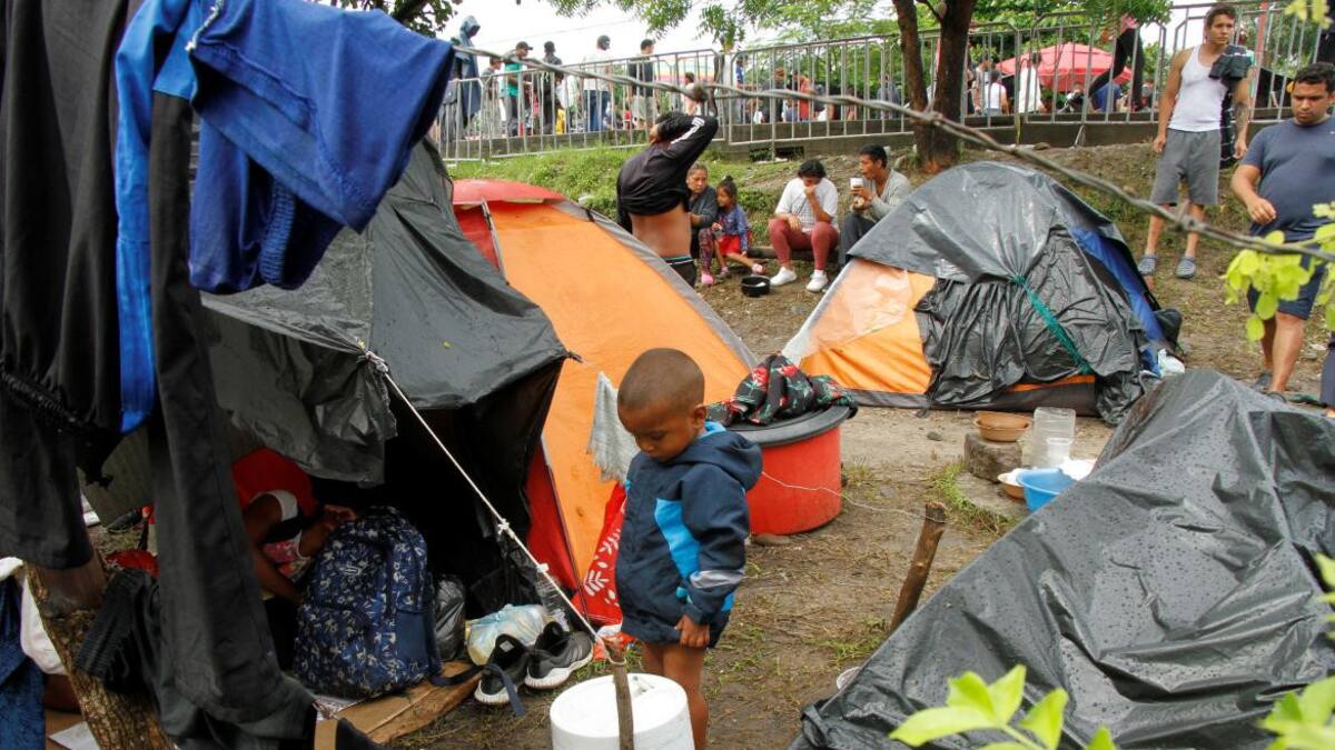 Migrantes venezolanos intentan ingresar a EEUU a través de México_Reuters