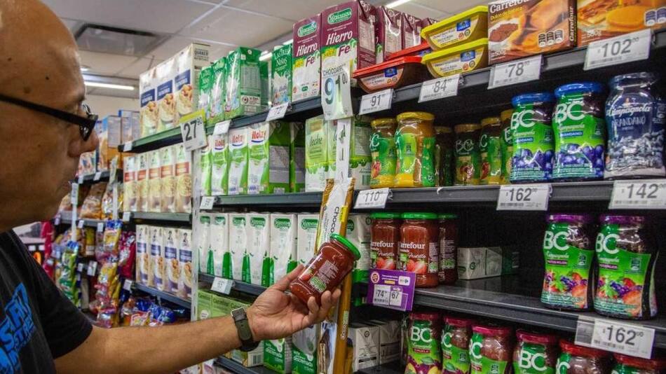Góndola de supermercado, NA